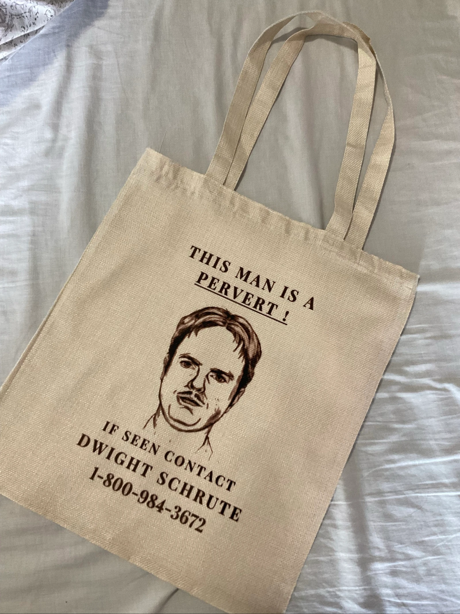 Tote bag Dwight Schrute , The office – photo 20